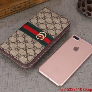 Luxury Women Gucci- Wallets Fashion Long Leather Top Quality Card Holder Classic Female Purse Brand Wallet G20