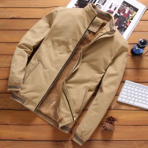 Fleece Jackets Plus Size Casual Jacket Bomber male Outerwear Mens Jackets
