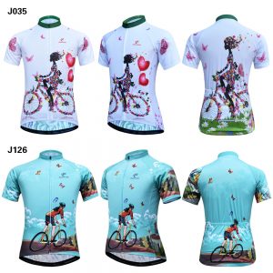 Cycling Jersey Women Short Sleeve Racing Sport Bike Jersey Breathable Summer Shirt Team Bicycle Clothing