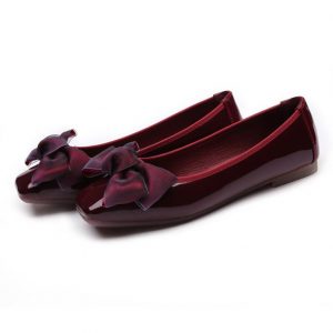 Elegant Shiny Women's Flats Classics Fashion Shoes