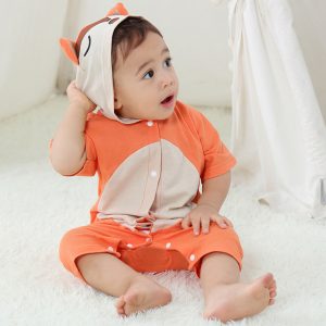 Children Short-sleeved Baby Romper