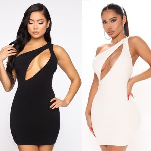 European Backless Party Dress